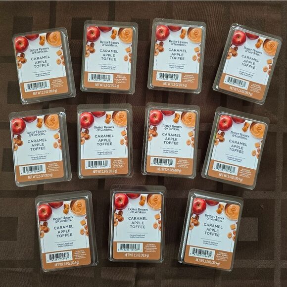Lot Of 11 Better Homes & Gardens Assorted Flavor Wax Melts 2.5 oz Each - Picture 1 of 3